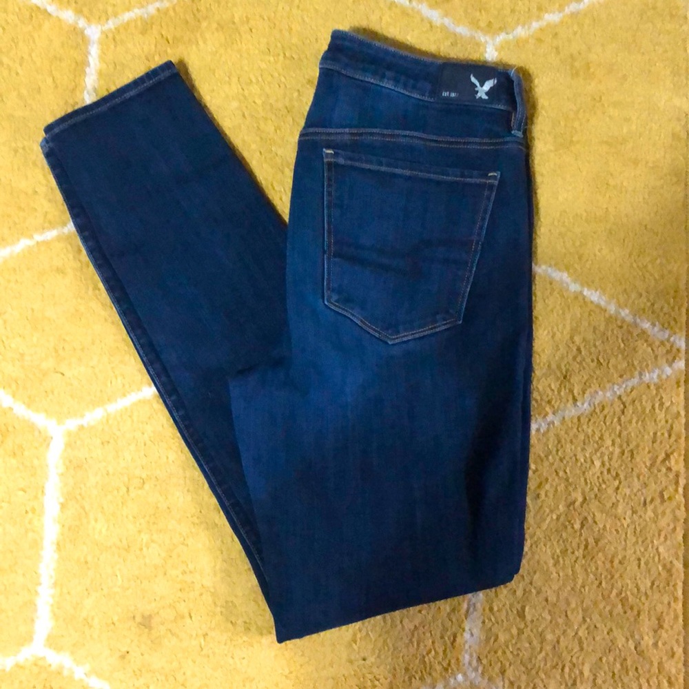 American Eagle Hi-Rise Jeggings Size 12 Long
